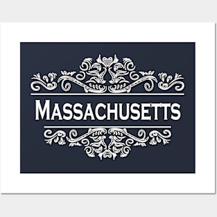 Massachusetts State Posters and Art